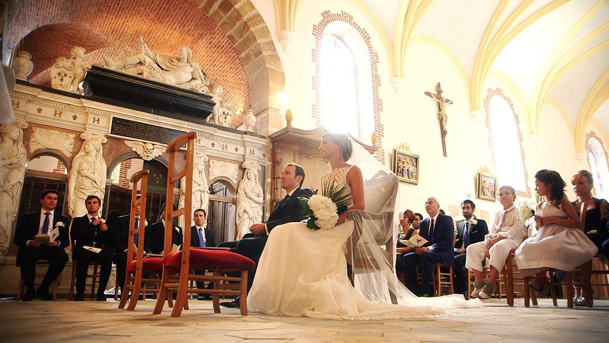 cérémonie à l'église