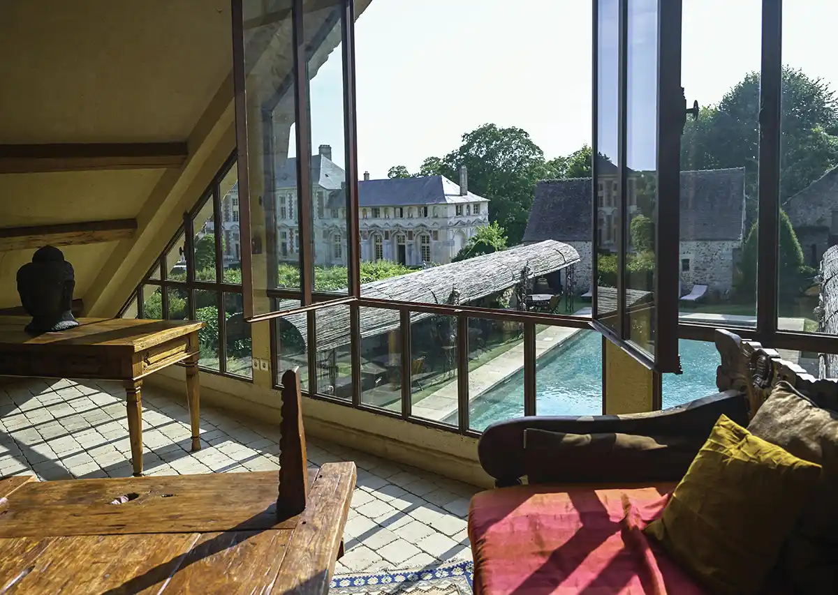 une des 28 chambres et suites du château